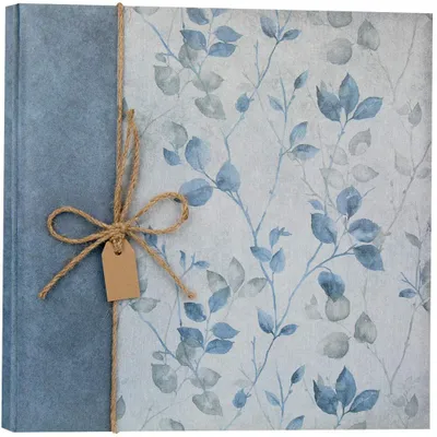 Produktbild von ZEP Jumbo Fotoalbum Garden blau 32x32 cm 100 weiße Seiten