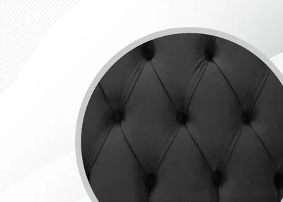 Produktbild von Schwarz Design Hotel Lounge Club Sessel Polster Stühle Wohnzimmer Moderne Möbel
