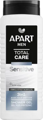 Zdjęcie produktu dla Apart Men Zel pod prysznic Sensitive 3w1, 500 ml