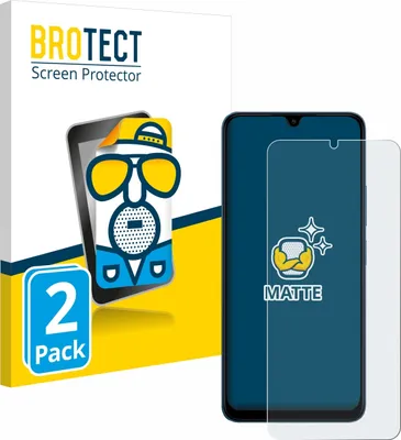 Produktbild von 2x BROTECT Schutzfolie für Xiaomi Redmi 13C 5G Displayschutz Displayschutzfolie Folie Matt Entspiegelungsfolie