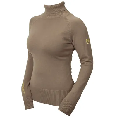 Produktbild von Equestrian Stockholm Pullover Damen Champagne Rollkragenpullover Champagne XS