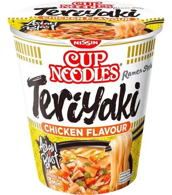 Productafbeelding van Nissin Cup Noodles Kip Teriyaki, 67g
