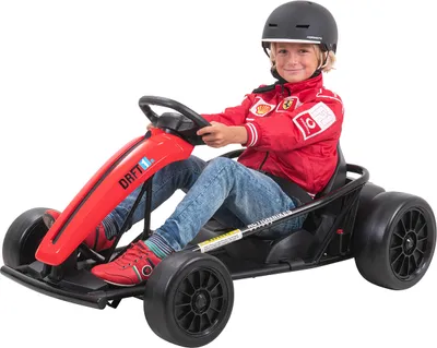 Produktbild von Drift-Kart SX1968 Drift-Scooter | 700 Watt - 2x 12V 7 Ah - Go-Kart - EVA-Reifen - Kinderfahrzeug mit Drift-Funktion - Bis 70.0 Kg (Rot)