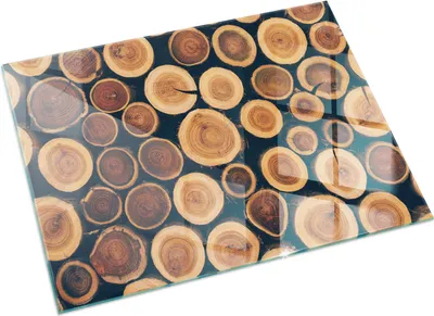 Produktbild von Beschnittene Holzkiste – Glasbodenplatte für – Kaminofen – Kaminplatte Glas – Schutzglas – Funkenschutzplatte –Glasbodenplatte Feuerfeste – Hitzeschutzplatte – Bodenschutz aus Glas – 120x80 cm
