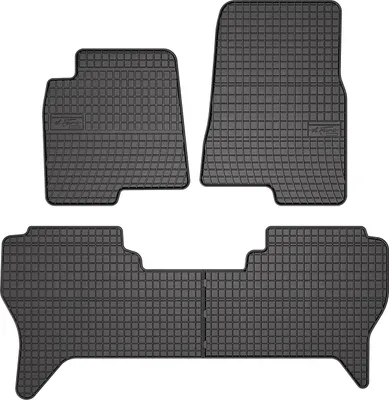 Zdjęcie produktu dla 1996-2006 Mitsubishi Pajero dywaniki gumowe czarne 4 szt