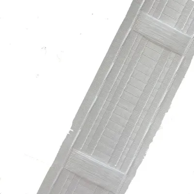 Gardinenband mit Schlaufen, 85 mm, Polyester, 12 m, Faltenband