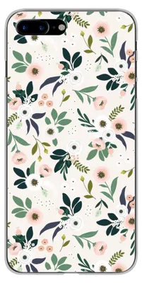 Image de 1001Coques - Coque silicone compatible avec Apple iPhone 7 Plus - Motif flowers - Design original imprimé en France