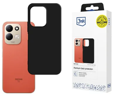 Immagine prodotto di Custodia per smartphone Xiaomi Redmi 17 5G / 4G, modello 3mk Matt Case, colore nero opaco