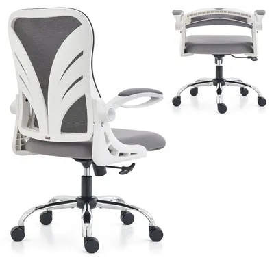 Obrázek produktu pro Ergonomická kancelářská židle se sklopnou opěradlem a područky