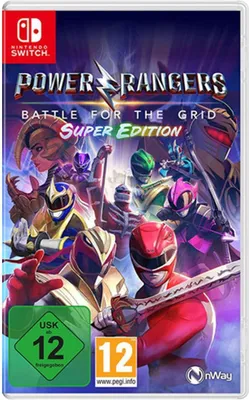 Produktbild von Power Rangers: Battle for the Grid - Super Edition Standard Deutsch, Englisch Nintendo Switch