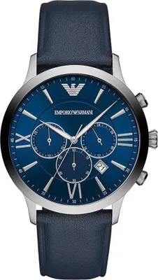 Obrázok produktu pre Emporio Armani Pánske analógové hodinky Interhious čierno-navy Univerzální