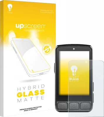 Produktbild von upscreen Entspiegelungs Schutzglas für Wahoo Elemnt Roam 3 Schutzfolie Panzer Folie Glas Display Schutz matt