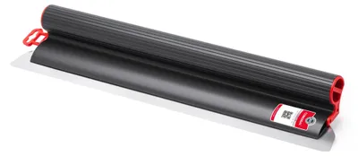 Glättspachtel 600 mm, PVC mit Edelstahlklinge, ergonomisch