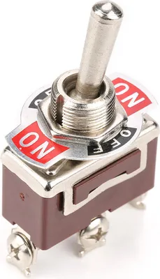 Obrázok produktu pre 5 ks ONOFFON 3 polohový prepínač 3 Pin 12mm 15A 250VAC