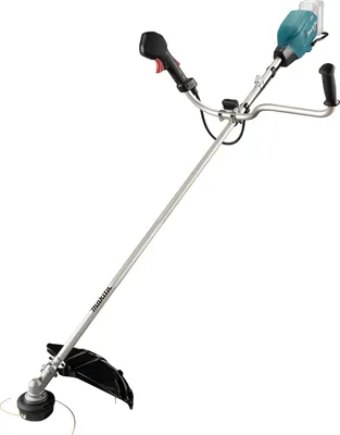 Produktbild von Makita UR006GZ02, 2-in-1 Bürstenschneider & Seitentrimmer, 43 cm, Klinge & Nylonschnur, U-Griff, Nylon, M10 x 1.25 LH