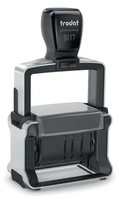 Productafbeelding van Trodat Stempel 120208 trodat Wortdrehstempel Professional mit Datum 5117