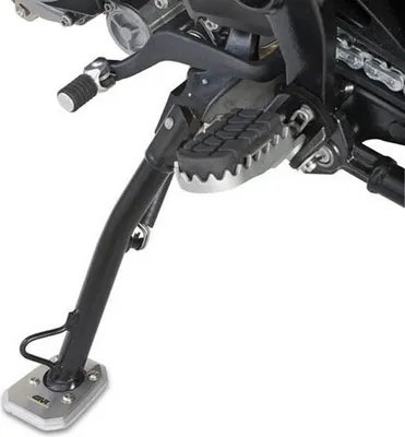 Productafbeelding van Givi voetverlengstuk ES3101, aluminium/roestvrij staal, voor standaardsteun, geschikt voor Suzuki DL 650 V-Strom (04>22)