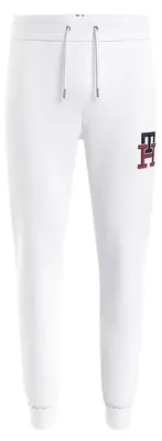 Image de Tommy Hilfiger - Pantalon de survêtement pour homme NA1452 (L) (blanc)