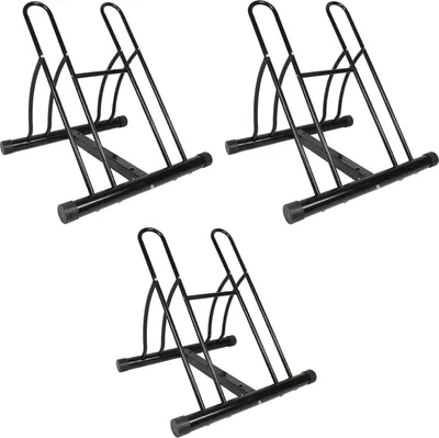 Produktbild von Fahrradständer für 6 Fahrräder DUO Räder Fahrrad Ständer Rad schwarz Twin