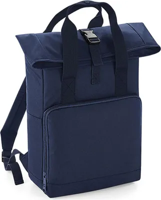 Produktbild von BagBase BG118 | Rucksack Twin Handle Roll-Top Backpack - 28 x 38 x 12 cm - Farbe: Navy Dusk - Größe: 28 x 38 x 12 cm
