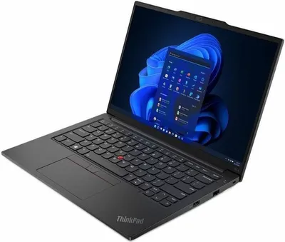 Produktbild von LENOVO 21JR0004GE  ThinkPad E14 G5 AMD Ryzen 5 7530U 35,56cm 14Zoll WUXGA 8GB 256GB SSD UMA W11P No WWAN Black TopSeller