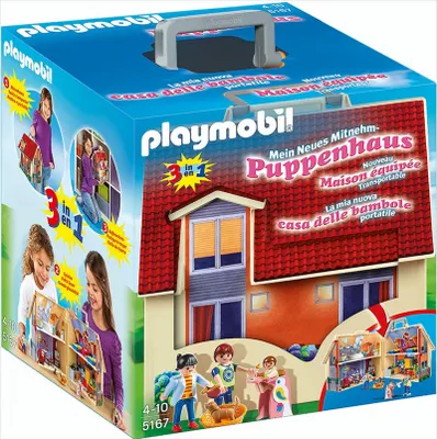 Produktbild von PLAYMOBIL Neues Mitnehm-Puppenhaus