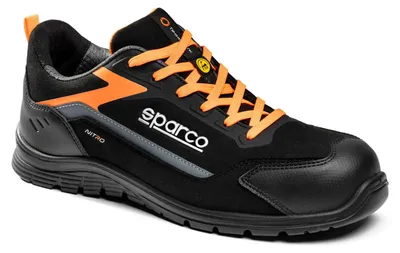 Immagine prodotto di Scarpe Sparco BTB0044B0E Nitro Elfyn, colore grigio e arancione, taglia 46