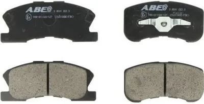 Produktbild von ABE Bremsbeläge Satz Vorne für MITSUBISHI L 200 (K7T, K6T) C16013ABE