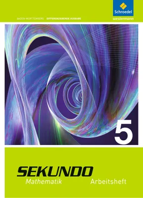 Produktbild von Sekundo 5. Arbeitsheft. Baden-Württemberg