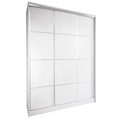Obrázek produktu pro Skříň s posuvnými dveřmi se zásuvkami LOTUS D 150 bílá