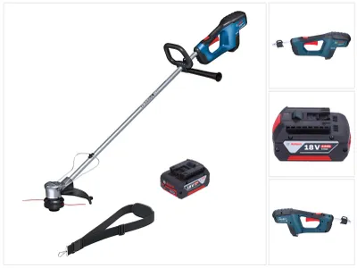 Immagine prodotto di Bosch GRT 18V-33 Trimmer professionale 18 V 330 mm senza spazzole + 1x batteria 4,0 Ah - senza caricabatterie
