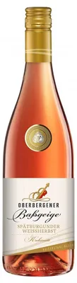 Produktbild von 2016 Oberbergerner Bassgeige Spätburgunder Weißherbst Kabinett Rose 0,75 l halbtrocken