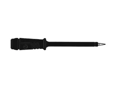 Produktbild von PRFSPITZE MIT ELASTISCHER ISOLIERHLSE 4 mm UND EDELSTAHLSPITZE - SCHWARZ (PRF2)
