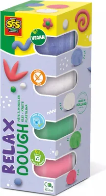Obrázek produktu pro SES plastelína Relax 4X90g 00514 05146