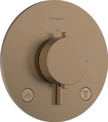 Immagine prodotto di hansgrohe Ecostat Comfort S thermostat encastré pour 2 consommateurs, 33715140, 33715140