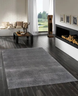 Produktbild von Teppich CALVI | Farbe: Anthrazit; Größe: 200 x 250 cm | strapazierfähig und leicht zu reinigen | Wohnzimmer | Schlafzimmer
