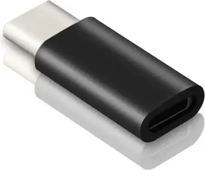 Immagine prodotto di Adattatore da 8 pin a Type-C Lightnin BUSH a USB-C PLUG iPhone Samsung nero