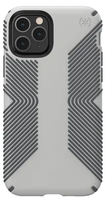Produktbild von Speck Presidio Grip, Cover, Apple, iPhone 11 Pro, 14,7 cm (5.8 Zoll), Grau