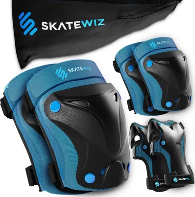 Produktbild von Schoner Set Kinder Inliner Schützer Set Skateboard Erwachsene Knieschützer Protektoren