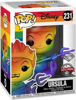 Imagen del producto de Disney, La Sirenita - Úrsula, Edición Especial Diamante 231 - Funko Pop! - Figura de vinilo