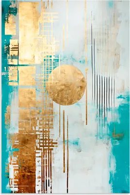 Produktbild von ARTland Wandbild Alu für Innen & Outdoor ABSTRAKTE KUNST Himmelspforte Größe: 40x60 cm