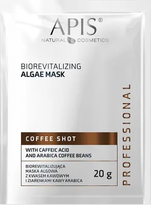 Produktbild von Apis | Biorevitalisierende Gesichtsmaske - 20 g - mit Kaffeekernsäure - Anti-Aging Wirkung - revitalisierend