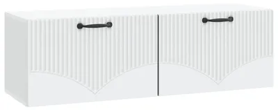 Obrázok produktu pre Nástenná TV skrinka Biela 98 x 31 x 30 cm Kompozitné drevo