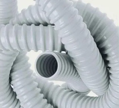 Obrázok produktu pre Ohybná vlnitá rúra, sivá, GUS, 40 mm, odolná voči UV žiareniu, 1 m = 1 ks.