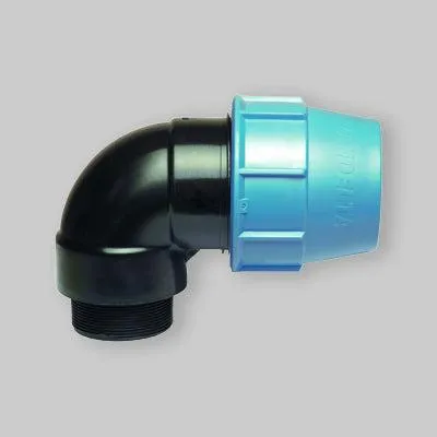 Immagine prodotto di Raccordo A Gomito Maschio Per Polietilene Unidelta 90X3"