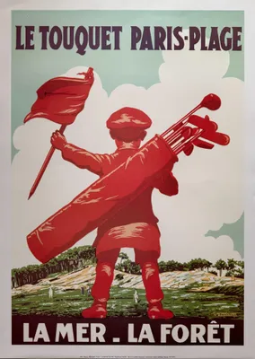 Image de Le Touquet - Paris Plage - 50x70cm Affiche Poster