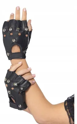 Produktbild von Punk Handschuhe, Schwarz