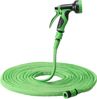 Produktbild von Famanu Gartenschlauch 1125-225 m mit Sprühkopf - Flexibel und platzsparend