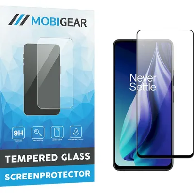 Produktbild von Mobigear Premium Displayschutz für OPPO A79, Panzerglas, gehärtetes Glas, Displayschutzfolie – kompatibel mit Hüllen – Schwarz