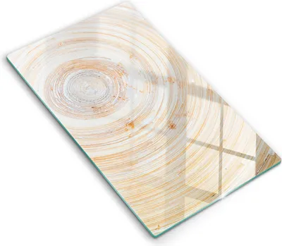 Produktbild von Abdeckung Glas - Küchenabdeckung - 30x52 cm - Abdeckplatte - Holzstruktur